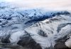 Aerial view of Himalaya Mountains