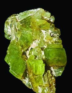 Peridot mined in Pakistan